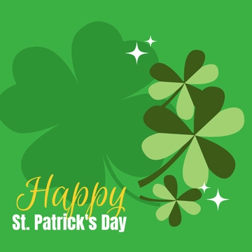 Free St. Patrick's Day Symbol Clipart Template to Edit Online