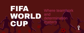 Free World Cup 2022 Flex Banner Template to Edit Online