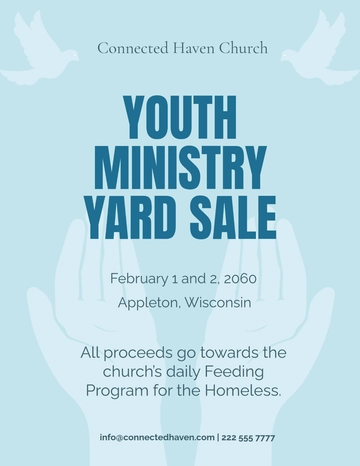 Free Church Yard Sale Flyer Template to Edit Online | Template.net