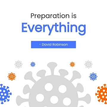 Free International Day of Epidemic Preparedness Quote Vector Template to Edit Online