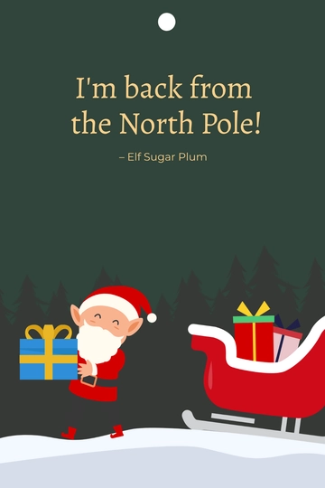 Free Elf Tag Template to Edit Online