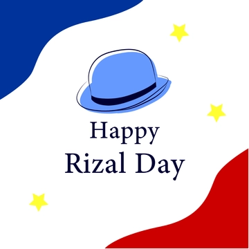 Free Happy Rizal Day Clipart Template to Edit Online