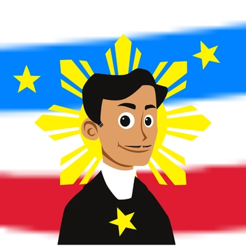 Free Rizal Day Cartoon Clipart Template to Edit Online