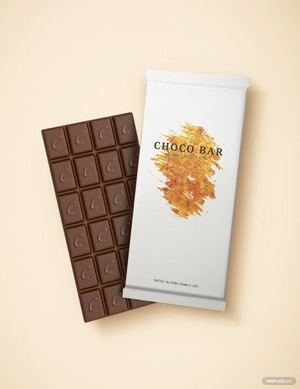 Chocolate Box Packaging Template