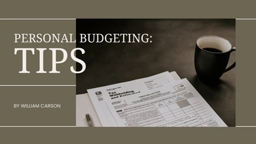 Free Budget Training Presentation Template to Edit Online
