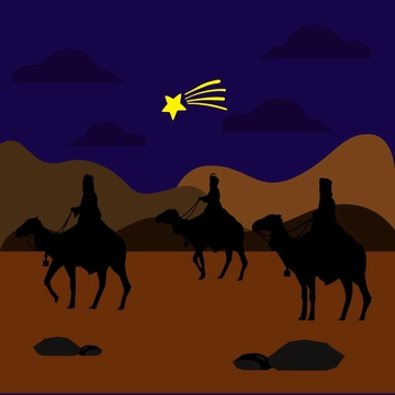 Free Epiphany Day Clipart Template to Edit Online