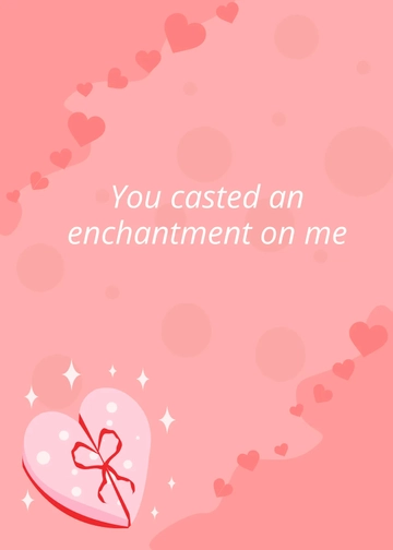 Free Happy Valentine's Day Greeting Card Template to Edit Online