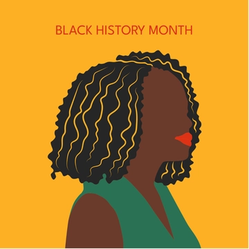 Free Black History Month Illustration Template to Edit Online