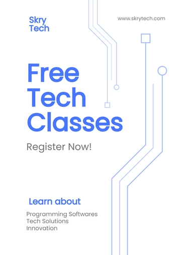 Free Class Handout Template to Edit Online