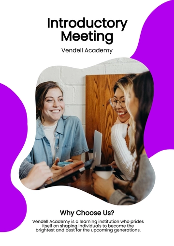 Free Meeting Handout Template to Edit Online