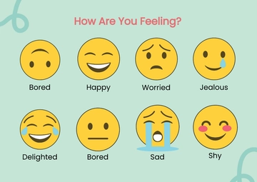 Free The Feelings Chart Template to Edit Online