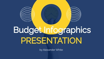 Free Budget Infographics Presentation Template to Edit Online