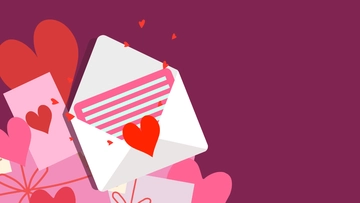 Free Valentine's Day Wallpaper Background Template to Edit Online