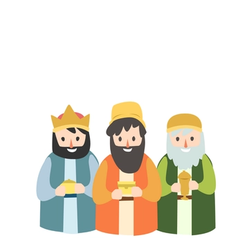 Free Epiphany Day Cartoon Clipart Template to Edit Online