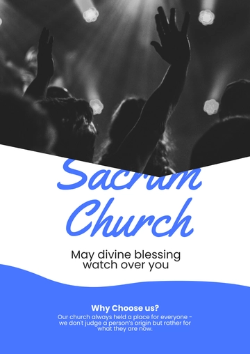 Free Church Handout Template to Edit Online