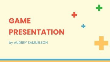 Free Game Presentation Template to Edit Online