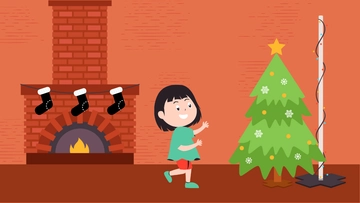 Free Festivus Cartoon Background Template to Edit Online
