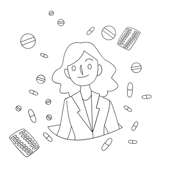 Free National Pharmacist Day Drawing Clipart Template to Edit Online