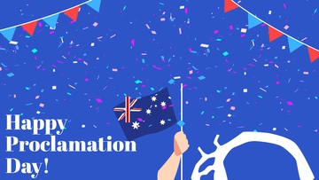 Free Proclamation Day Clipart Background Template to Edit Online