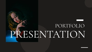 Free Portfolio Presentation Template to Edit Online