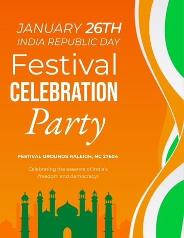 Free Republic Day Flyer Template to Edit Online