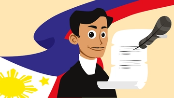 Free Rizal Day Cartoon Background Template to Edit Online