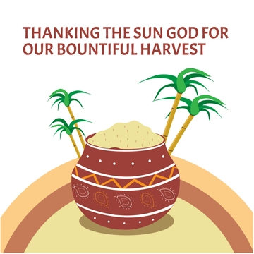 Free Pongal Quote Vector Template to Edit Online Free Pongal Quote Vector Template to Edit Online