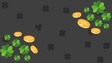 Free St. Patrick's Day Dark Background Template to Edit Online