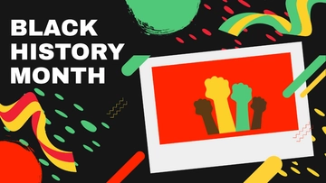 Free Black History Month Photo Background Template to Edit Online