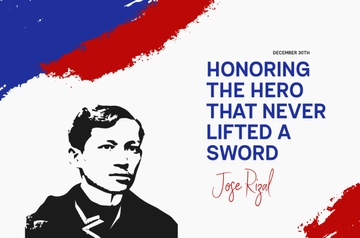 Free Rizal Day Banner Template to Edit Online