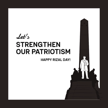 Free Rizal Day Instagram Post Template to Edit Online
