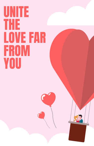 Free Valentine's Day Poster Template to Edit Online