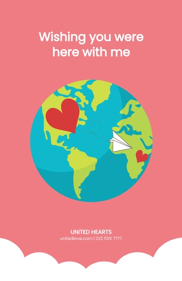 Free Valentine's Day Event Poster Template to Edit Online