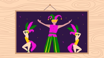 Free Carnival Photo Background Template to Edit Online