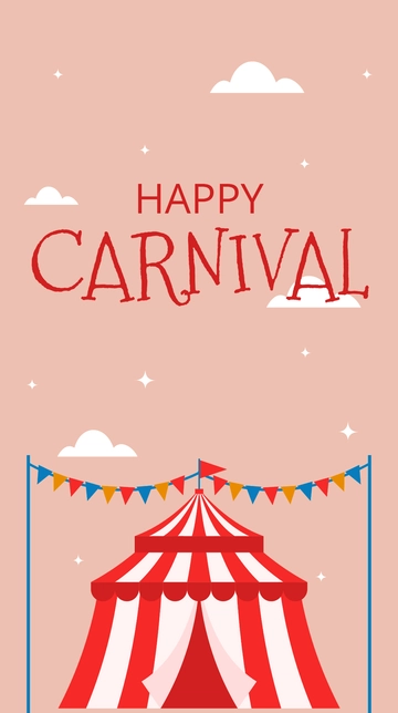 Free Carnival iPhone Background Template to Edit Online
