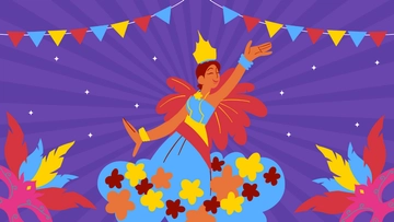 Free High Resolution Carnival Background Template to Edit Online