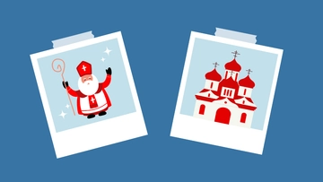 Free Orthodox Christmas Image Background Template to Edit Online
