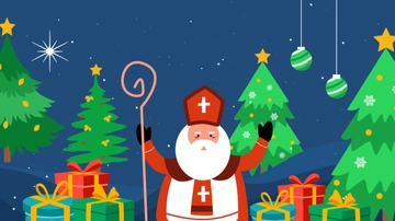 Free Orthodox Christmas Day Background Template to Edit Online