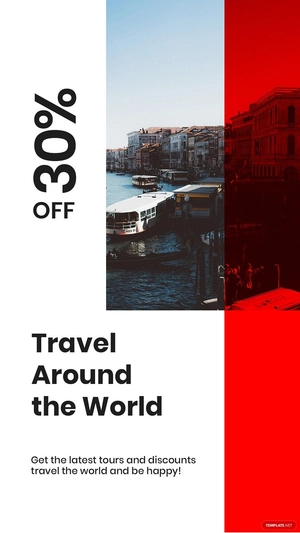 Modern Travel Instagram Story Template