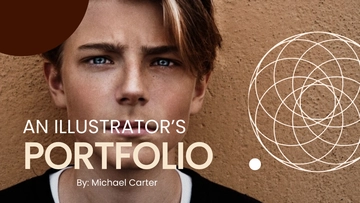 Free Illustrator Portfolio Presentation Template to Edit Online