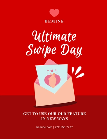 Free Blank Valentine's Day Flyer Template to Edit Online | Template.net