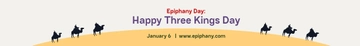 Free Epiphany Day Website Banner Template to Edit Online