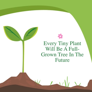 Free Arbor Day Quote Vector Template to Edit Online