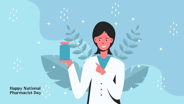 Free Happy National Pharmacist Day Background Template to Edit Online Free Happy National Pharmacist Day Background Template to Edit Online