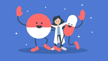 Free National Pharmacist Day Cartoon Background Template to Edit Online Free National Pharmacist Day Cartoon Background Template to Edit Online