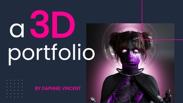 Free 3D Modeling Portfolio Presentation Template to Edit Online