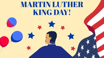 Free Martin Luther King Day Wallpaper Background Template to Edit Online