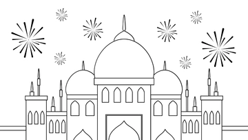 Free Orthodox New Year Drawing Background Template to Edit Online
