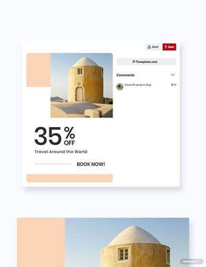 Travel Brands Pinterest Pin Template