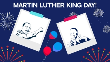 Free Martin Luther King Day Image Background Template to Edit Online